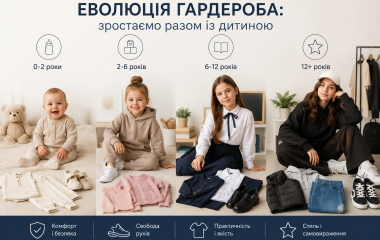 Эволюция гардероба: растем вместе с ребенком
