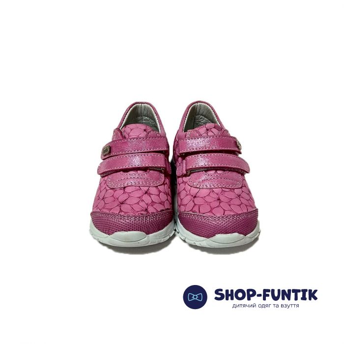 Кроссовки Panda розовые с цветочным оттиском 234