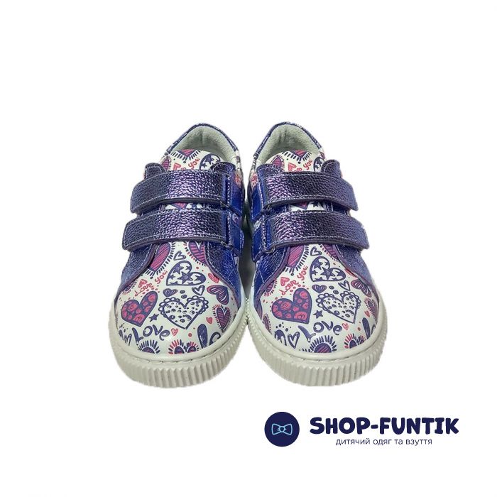 Кроссовки Panda сиреневые на белой подошве