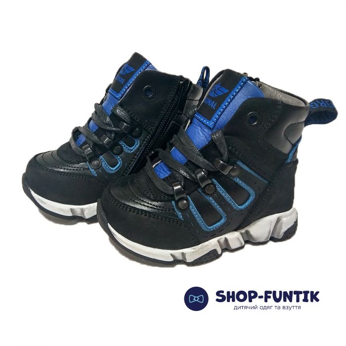 Ботинки Tiflani черные 18B B-9528S 21 25