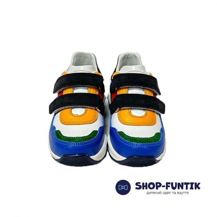 Кроссовки Мinimen разноцветные стильные из натуральной кожи 1846-13-20А-03