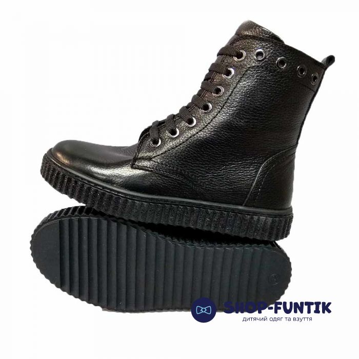 Ботинки Tunel черные высокие 1873-408-4