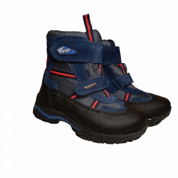 Ботинки Panda синие меховые 011.0328.5