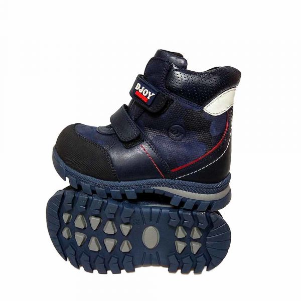 Ботинки Djoy темно-синие на липучках 600.194.687