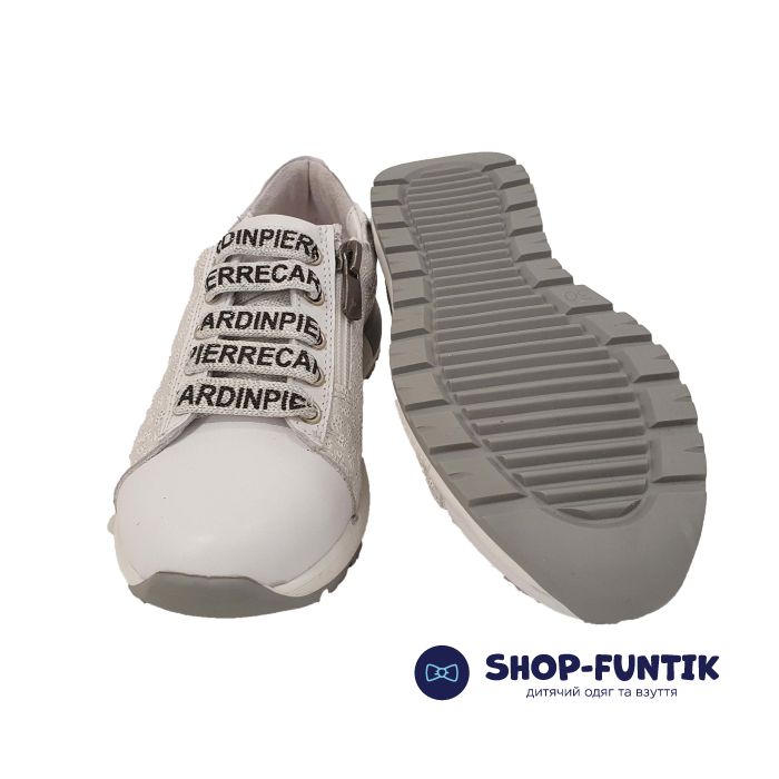 Кроссовки  Panda белые с напылением 006.0462