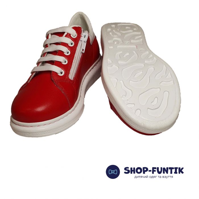 Кроссовки Panda красные 019.01