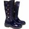 Сапоги Panda синие на молнии 025