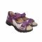Сандалии Minicolor сиреневые с белыми вставками 118
