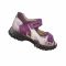 Сандалии Minicolor сиреневые с белыми вставками 118