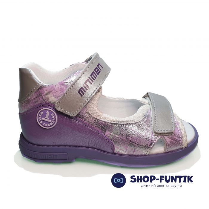 Сандалии  Minimen сиреневые на экстралайт подошве