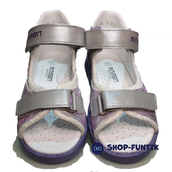 Сандалии  Minimen сиреневые на экстралайт подошве