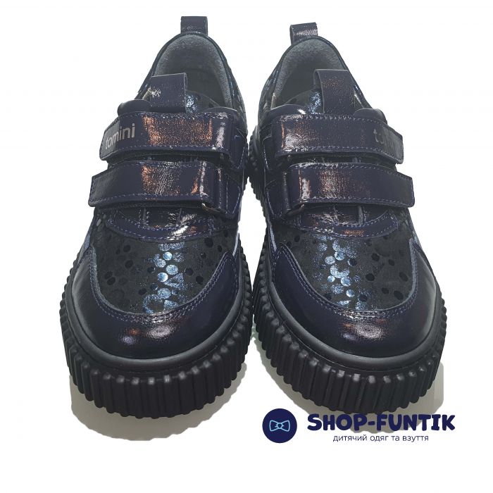 Туфлі Tomini темно-сині (1094K.17-413)