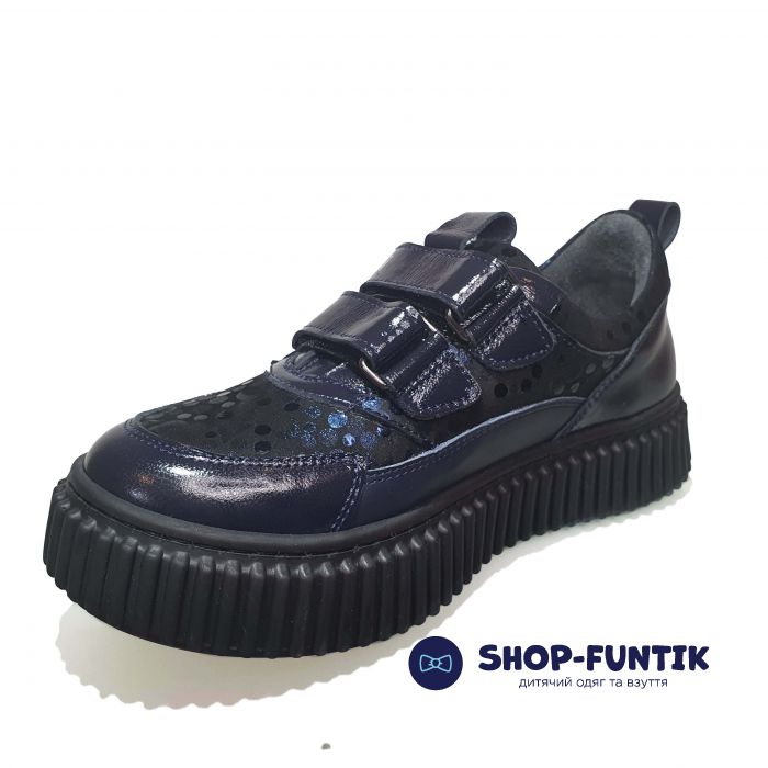 Туфлі Tomini темно-сині (1094K.17-413)