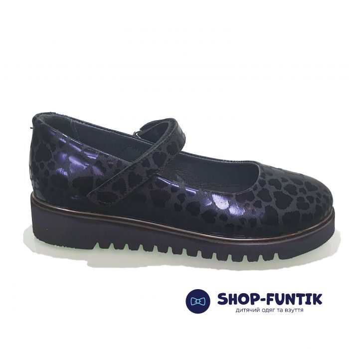 Туфлі Tomini сині 615.12