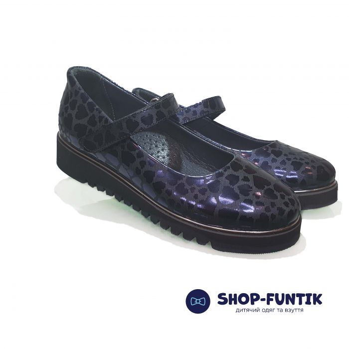 Туфлі Tomini сині 615.12