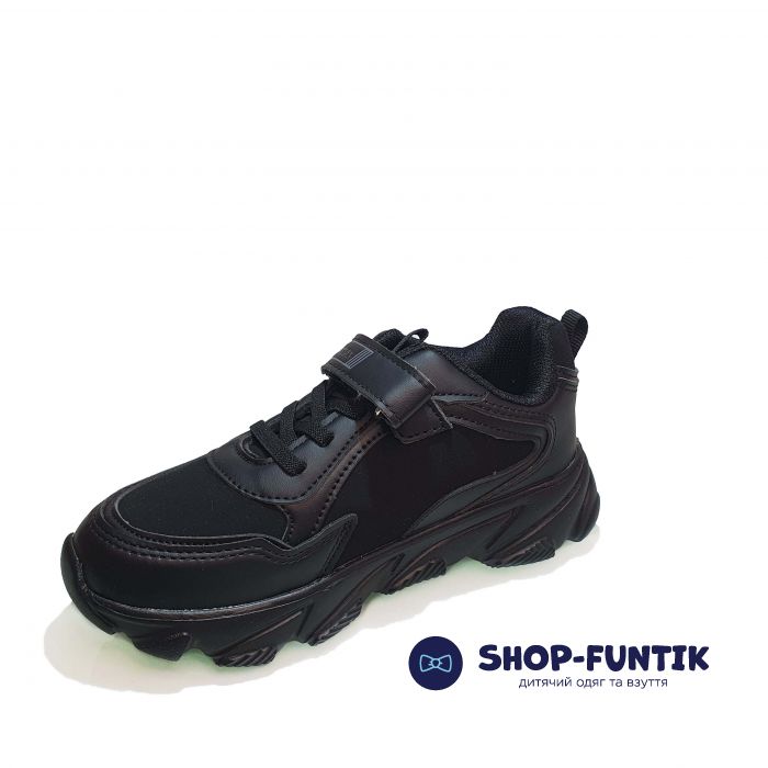 Кроссовки  Promax черные 1583-07