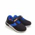 Кроссовки  Promax  черные с синей полосой 501-6
