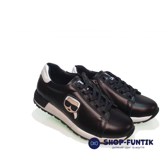 Кроссовки Panda черные 006.0462-1