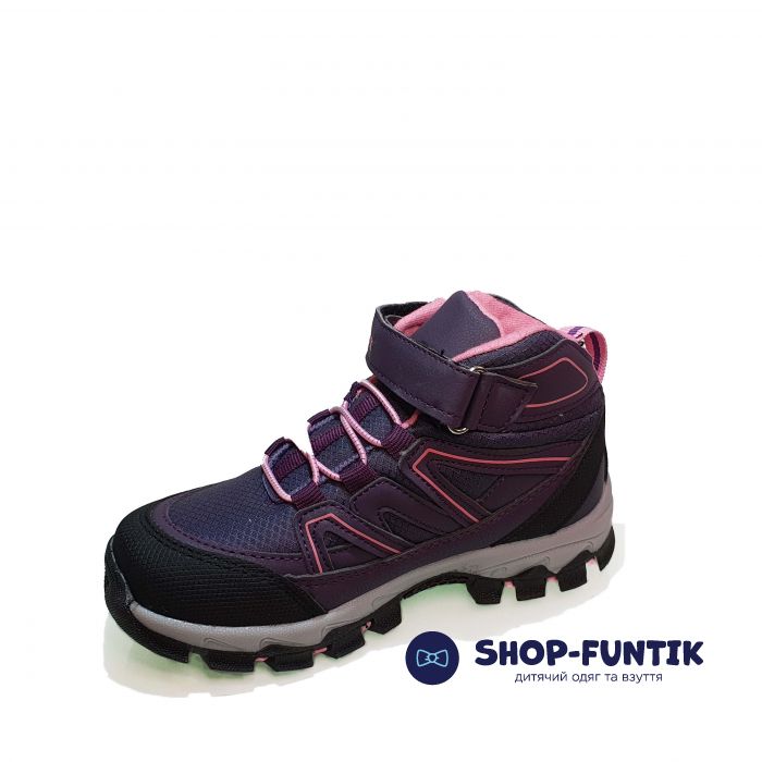 Кроссовки  Promax фиолетовые высокие 1726-10