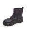 Ботинки Tomini черные на ребристой подошве 715
