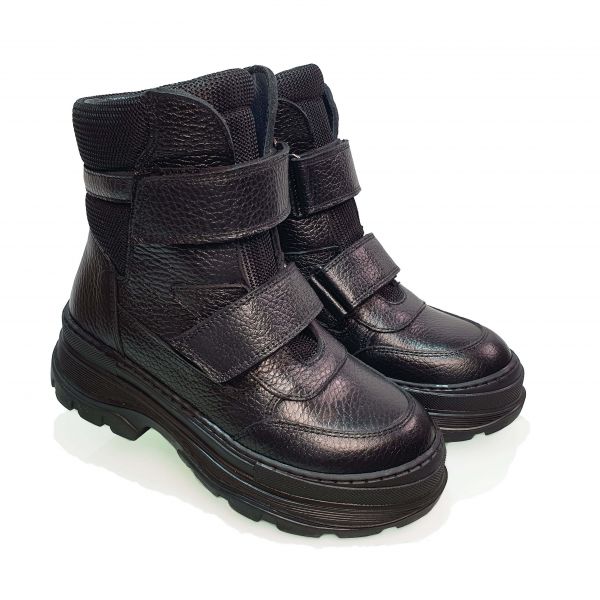 Ботинки Tunel черные высокие 23-1011-1