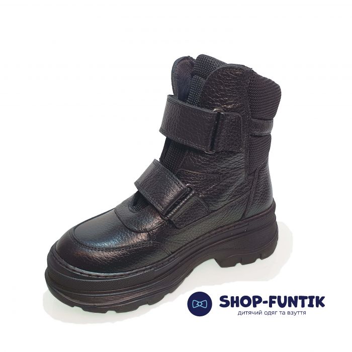 Ботинки Tunel черные высокие 23-1011-1