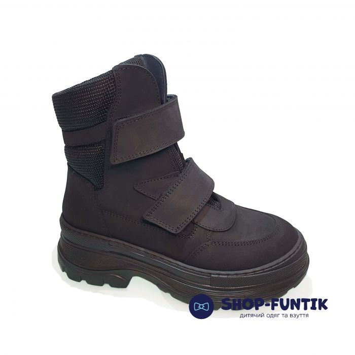 Ботинки Tunel черные высокие матовые 23-1011-2