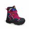 Ботинки  Minicolor малиновые с цветным притом 2542.16