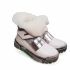 Угги Panda белые на липучке 019.1081F