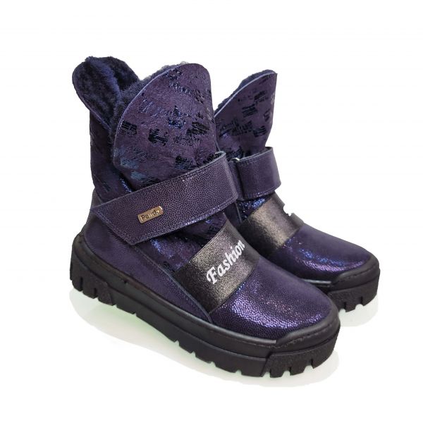 Угги Panda синие на липучке 019.1081.F