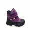 Ботинки  Minicolor фиолетовые на двух липучках 2591-9