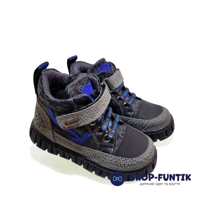 Ботинки Panda серые 13.0023.4
