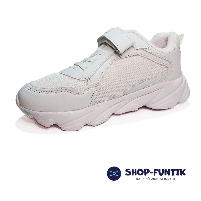 Кроссовки  Promax белые 1583-04