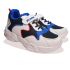 Кроссовки  Promax  бело-синие 1715