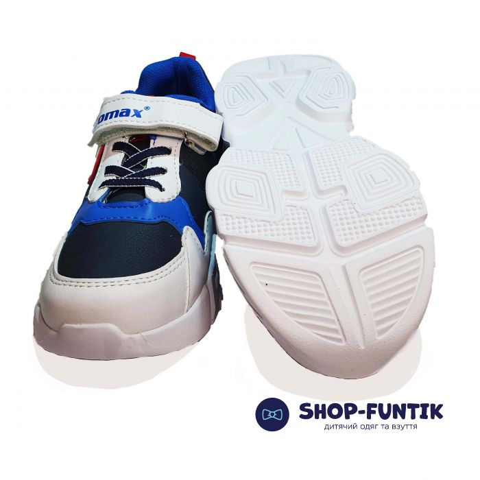 Кросівки Promax біло-сині 1715