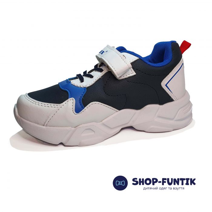 Кросівки Promax біло-сині 1715