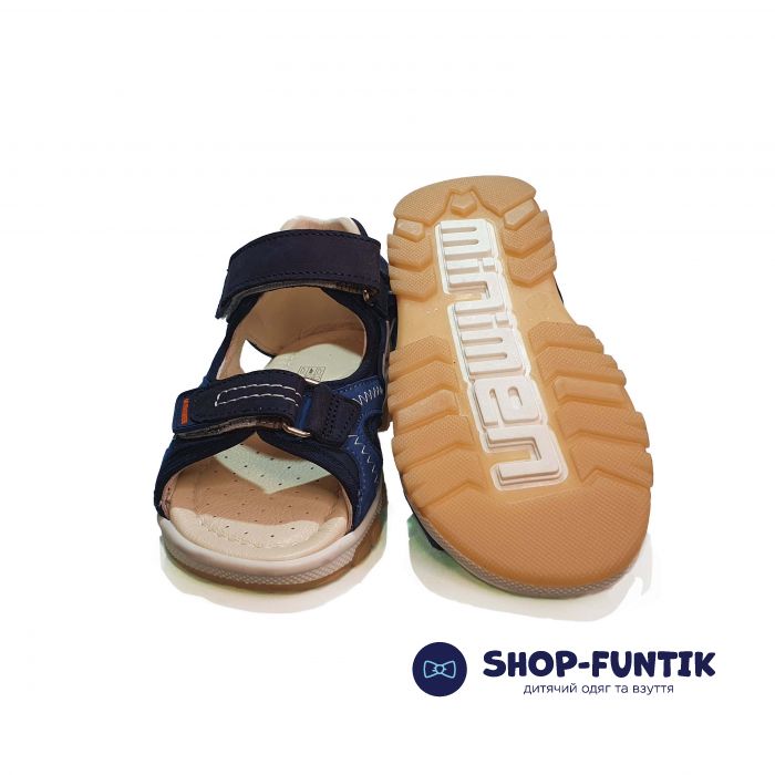 Сандалии Minimen темно-синие открытие 2322