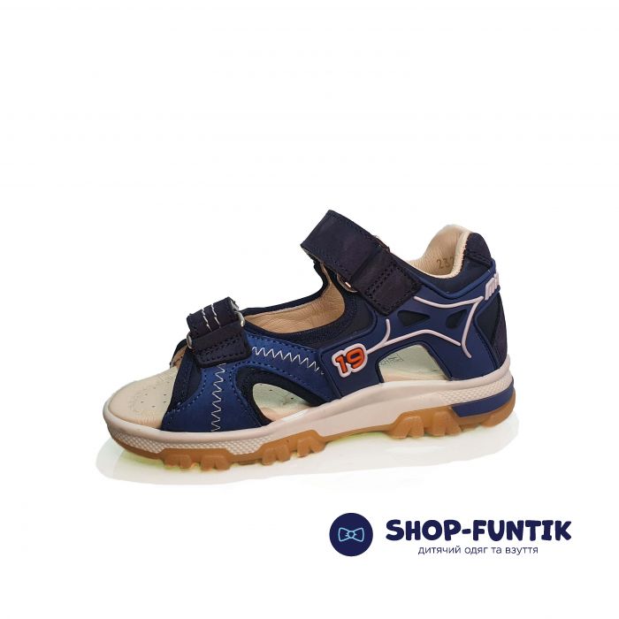 Сандалии Minimen темно-синие открытие 2322