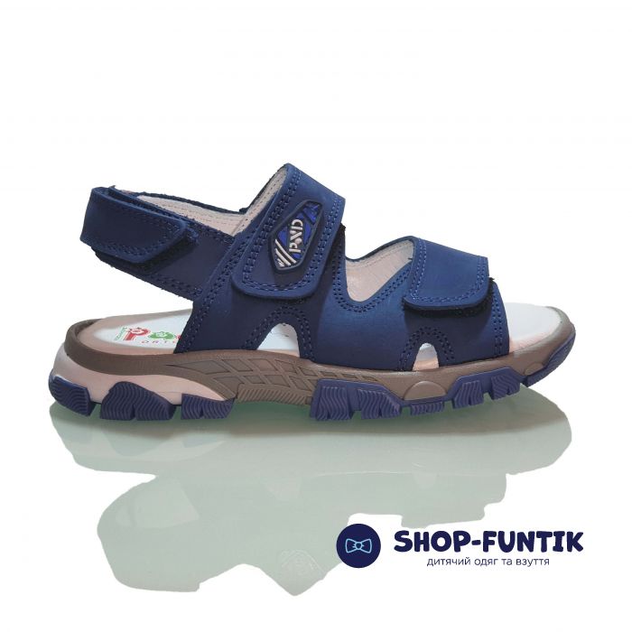 Сандалии  Panda синие 011.2020.06