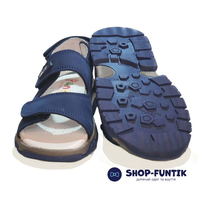 Сандалии  Panda синие 011.2020.06