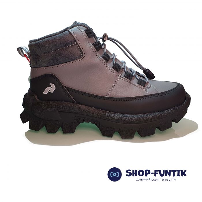 Ботинки  Promax темно-серые 1814-3