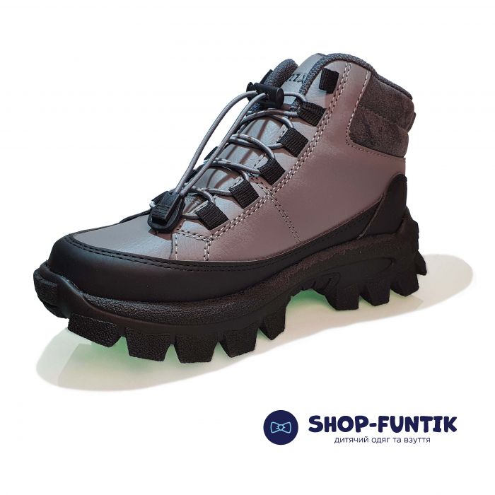 Ботинки  Promax темно-серые 1814-3