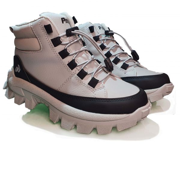 Ботинки  Promax светло-серые 1814-6