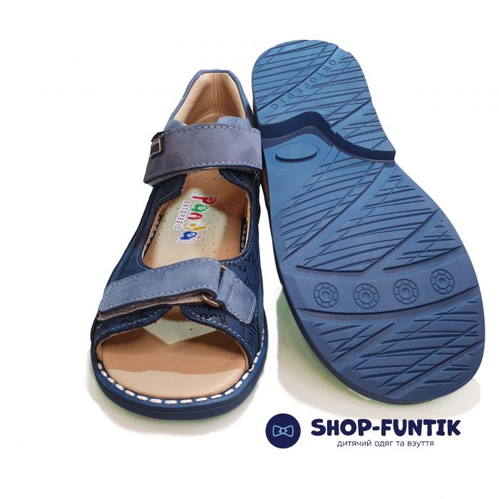 Сандалії Panda блакитні 015.1275