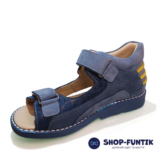 Сандалії Panda блакитні 015.1275