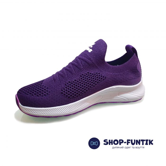 Кроссовки Minican фиолетовый текстиль 041-23