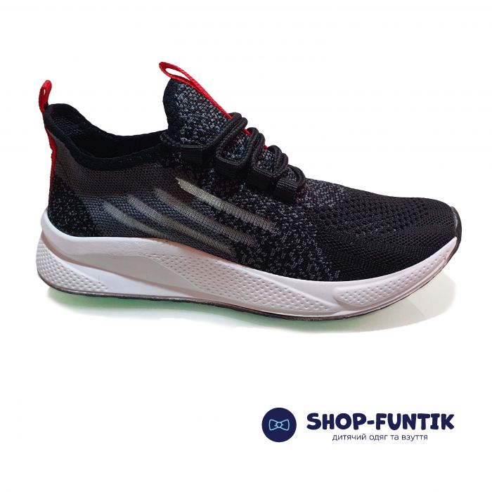 Кроссовки Minican черные сетка 507-23-2