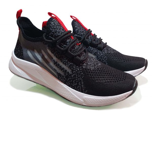 Кроссовки Minican черные сетка 507-23-2