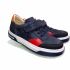 Кроссовки  Djoy синие с красными вставками 5191-114