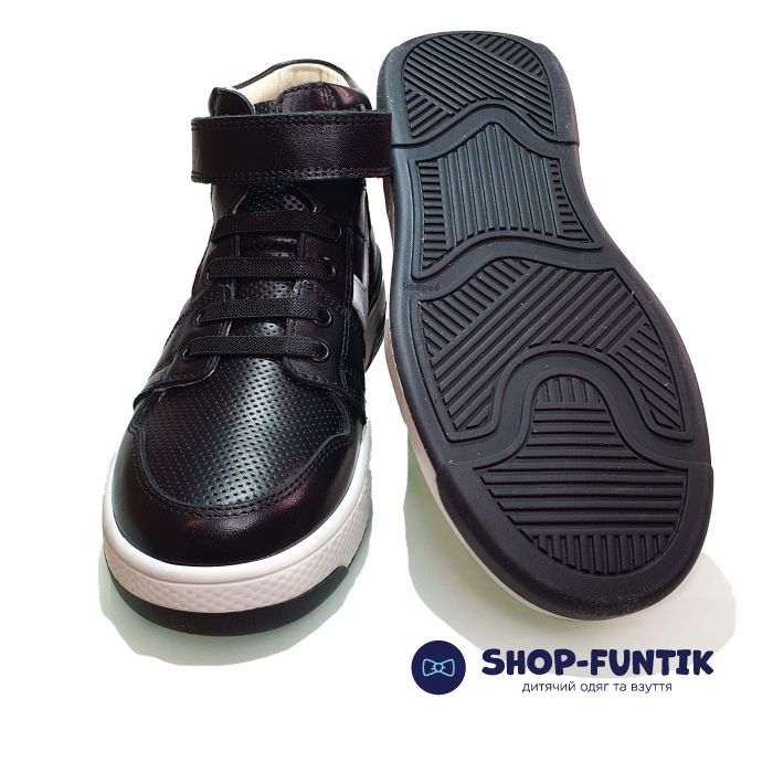 Кроссовки  Djoy черные высокие 171--347